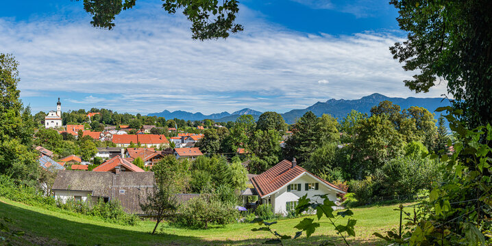Panorama von Murnau am Staffelsee