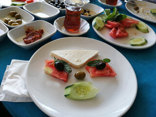 fresh and organic delicious buffet breakfast