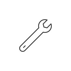 Wrench icon. Repair tool symbol modern, simple, vector, icon for website design, mobile app, ui. Vector Illustration