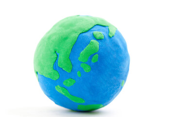 粘土細工の地球