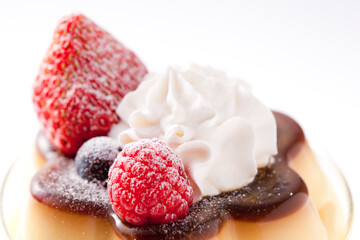 プリンアラモード