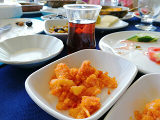 fresh and organic delicious buffet breakfast