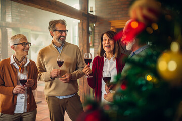 Friendly moments at Christmas time