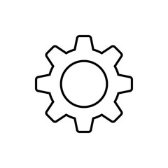Gear vector icon. Web design icon. Gears and cogs symbol. Cog wheels icon. Cogs circle illustration. Gear wheel logo. Vector EPS