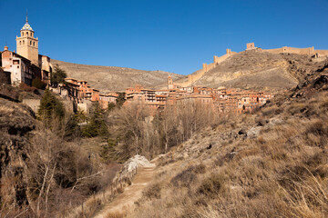 Albarracin village. Teruel province
