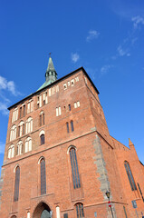 Cathedral our virgin mary in Kolobrzeg, Poland