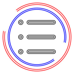 List icon - Content view options