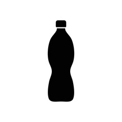 Plastic bottle vector icon. Web design icon. Plastic water bottle. Isolated icon plastic bottle with drink. Vector EPS 10
