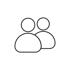 Man Icon vector. Vector web design.