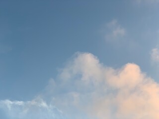 blue sky with clouds
