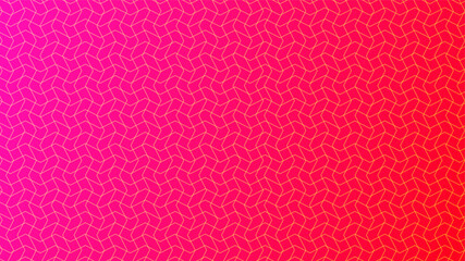 Abstract zig zag on red background with dynamic effect. Vector illustration for design.