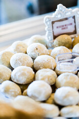 unique elegant desserts arranged for party or event