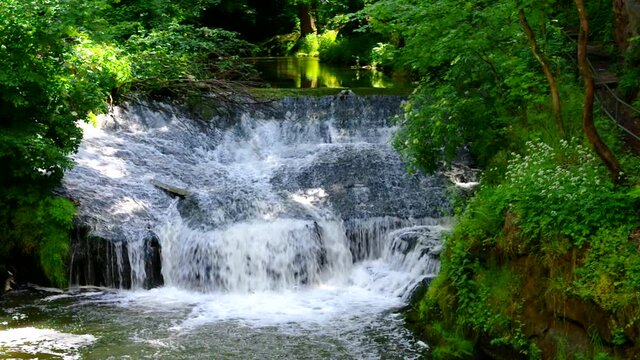 Liebethaler Grund Wasserfall in des S&auml;chsischen Schweiz