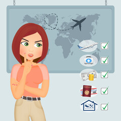 illustration of plan a trip