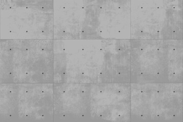 Realistic vector texture of concrete wall gray - obrazy, fototapety, plakaty