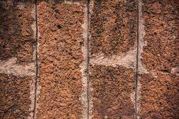 Texture of old brick wall.