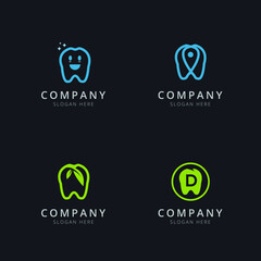Dental Logo Template Design