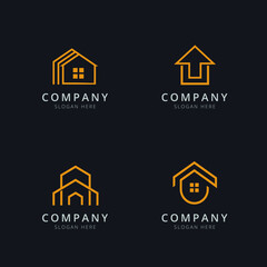 House Logo Template Design 