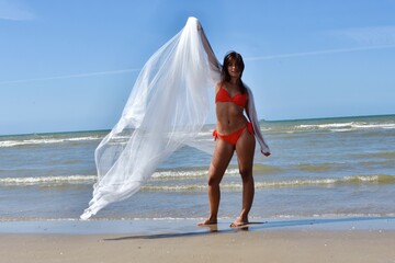 Jolie modèle photo