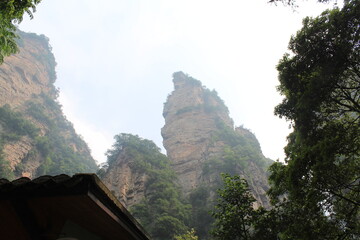 view of the mountains