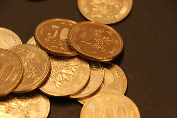 ５００円玉貯金イメージ