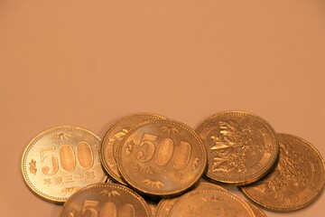 ５００円玉貯金イメージ