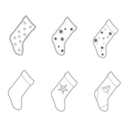 christmas sock icon