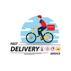 Bicycle fast delivery concept