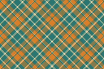 Tartan scotland seamless plaid pattern vector. Retro background fabric. Vintage check color square geometric texture.