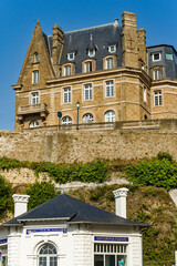 a historic villa in Dinard, Brittany, France