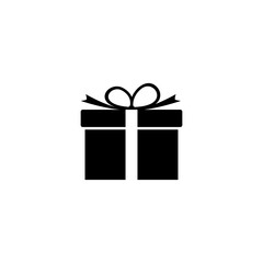 gift icon illustration vector flat design