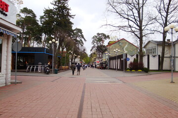 street in the city
