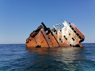 Sunken ship