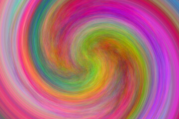 Funnel abstract pattern. Swirl, spiral, multi-colored pattern as a background.