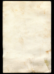 photo texture of old yellow paper