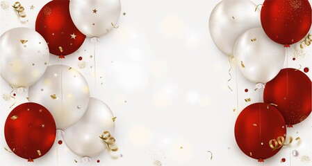 Happy birthdays background. Flyer for grand opening, anniversary, sales promotion, social networks. Vector. © Inai