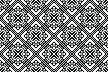 Fototapeta premium Geometric seamless pattern with lines. Lattice design.