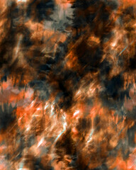 Abstract Tie Dye Gradient Marble Batik Pattern Blurred Seamless Background © Didem