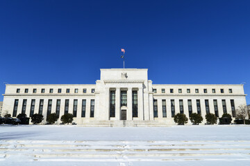 Obraz premium Federal Reserve Building in Washington D.C. United States of America