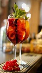 bar restauracja napoje owocowe mięta lato zabawa wesele przyjęcia © Fotosylwester