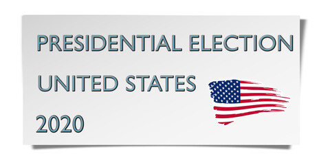 Obraz premium Presidential Election 2020