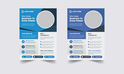 Business Corporate Flyer Design Template