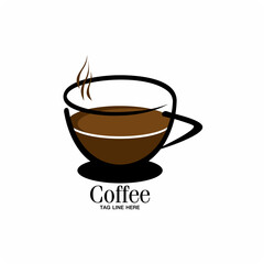 Coffee logo icon design , Coffee cup logo