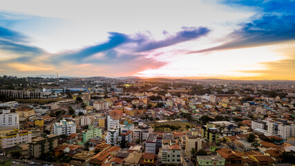 Contagem MG - Novo Eldorado vista de drone