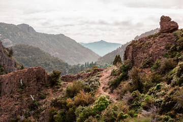 Montañas Villa Trafúl Neuquén Patagónia Argentina 