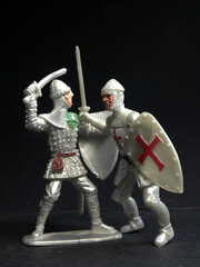 Naklejka premium Soldatini