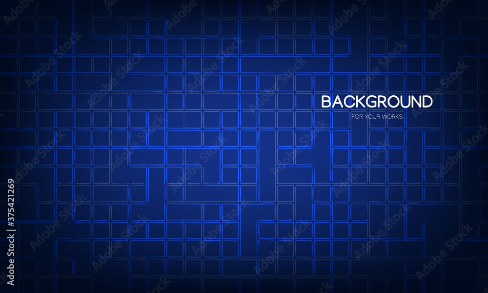 Poster blue abstract background. futuristic concept. for use in all types of design work. vector illustrati