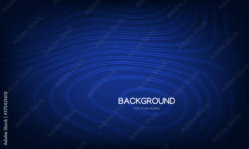 Poster blue abstract background. futuristic concept. for use in all types of design work. vector illustrati