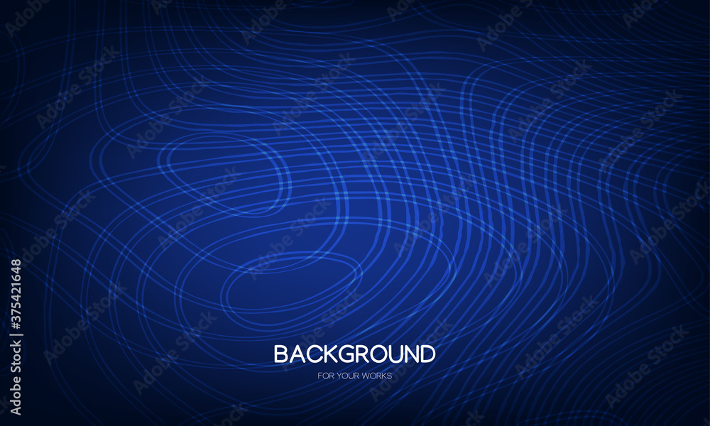 Poster blue abstract background. futuristic concept. for use in all types of design work. vector illustrati