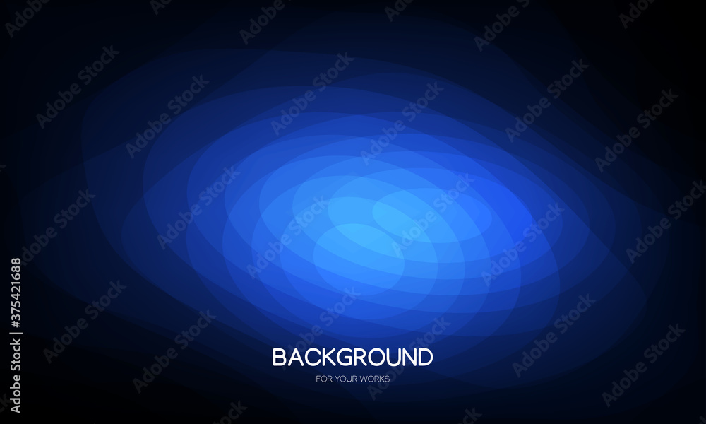 Poster blue abstract background. futuristic concept. for use in all types of design work. vector illustrati
